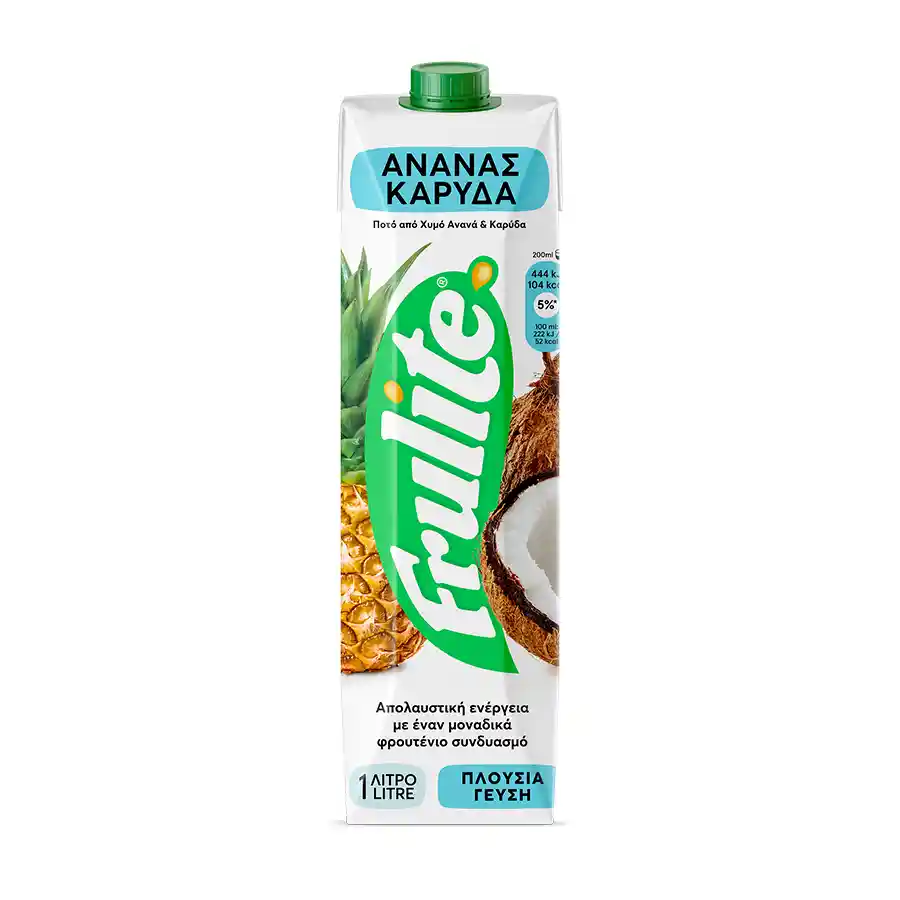 FRULITE Φρουτοποτό Ανανάς Καρύδα 1 L