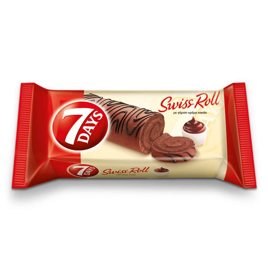 SWISS ROLLS Κέικ Κακάο 200gr
