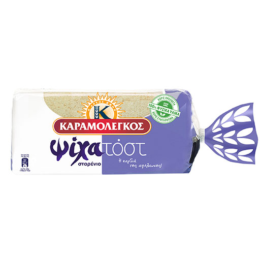 Ψίχατοστ Ψωμί για Τοστ Σταρένιο 480gr