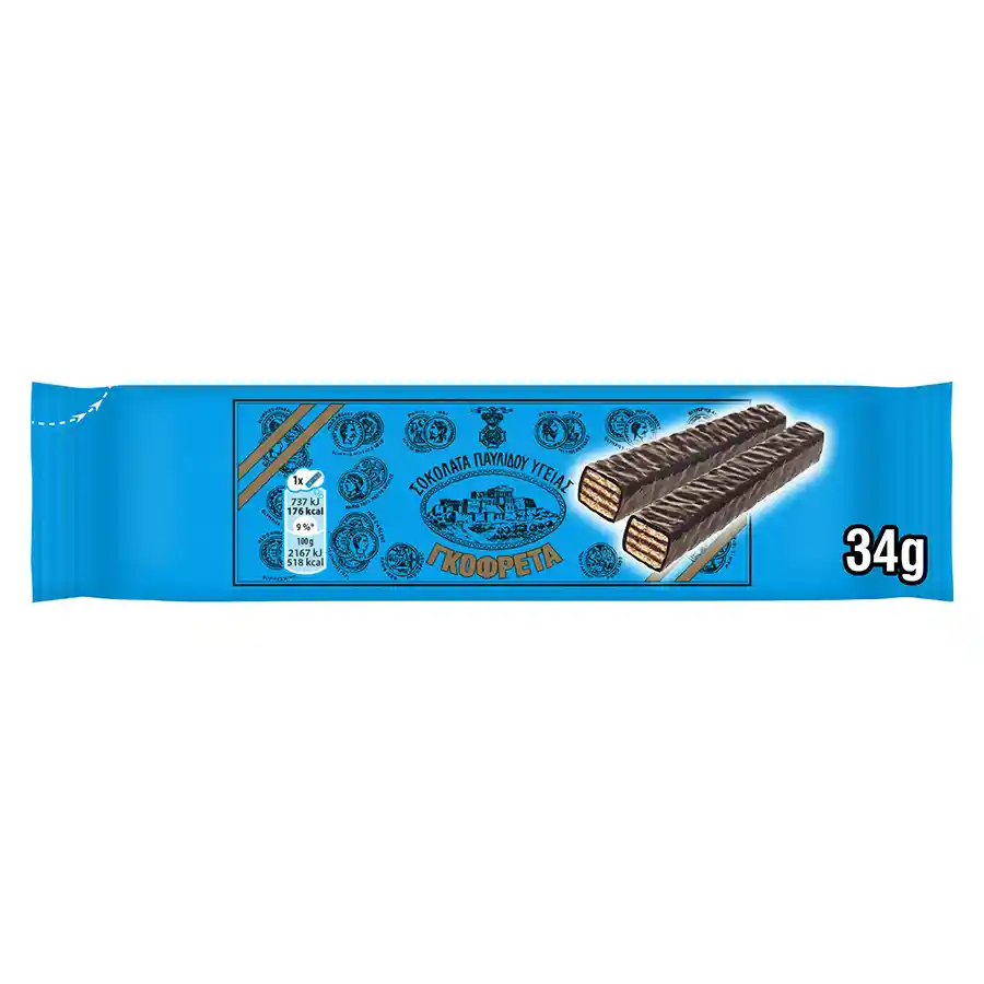 ΠΑΥΛΙΔΗΣ Γκοφρέτα Υγείας 34 g