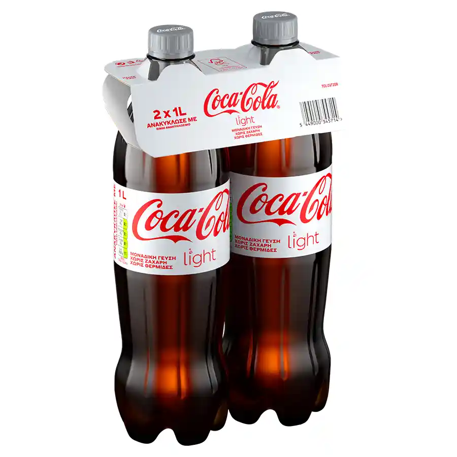 Light Αναψυκτικό Cola Φιάλη 2x1lt