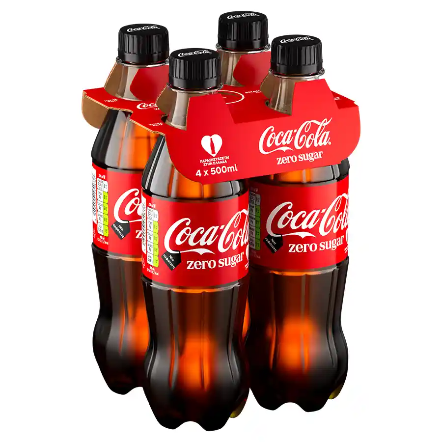 Zero Αναψυκτικό Χωρίς ζάχαρη 4x500ml