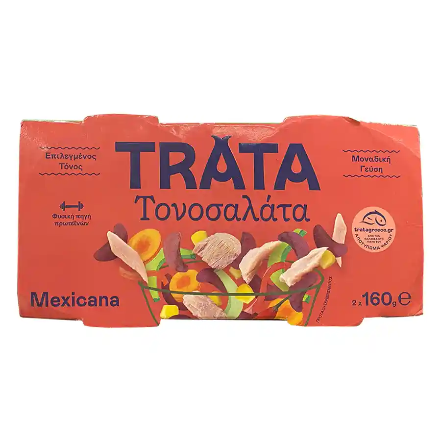 TRATA Τονοσαλάτα Mexicana 2 × 160 g