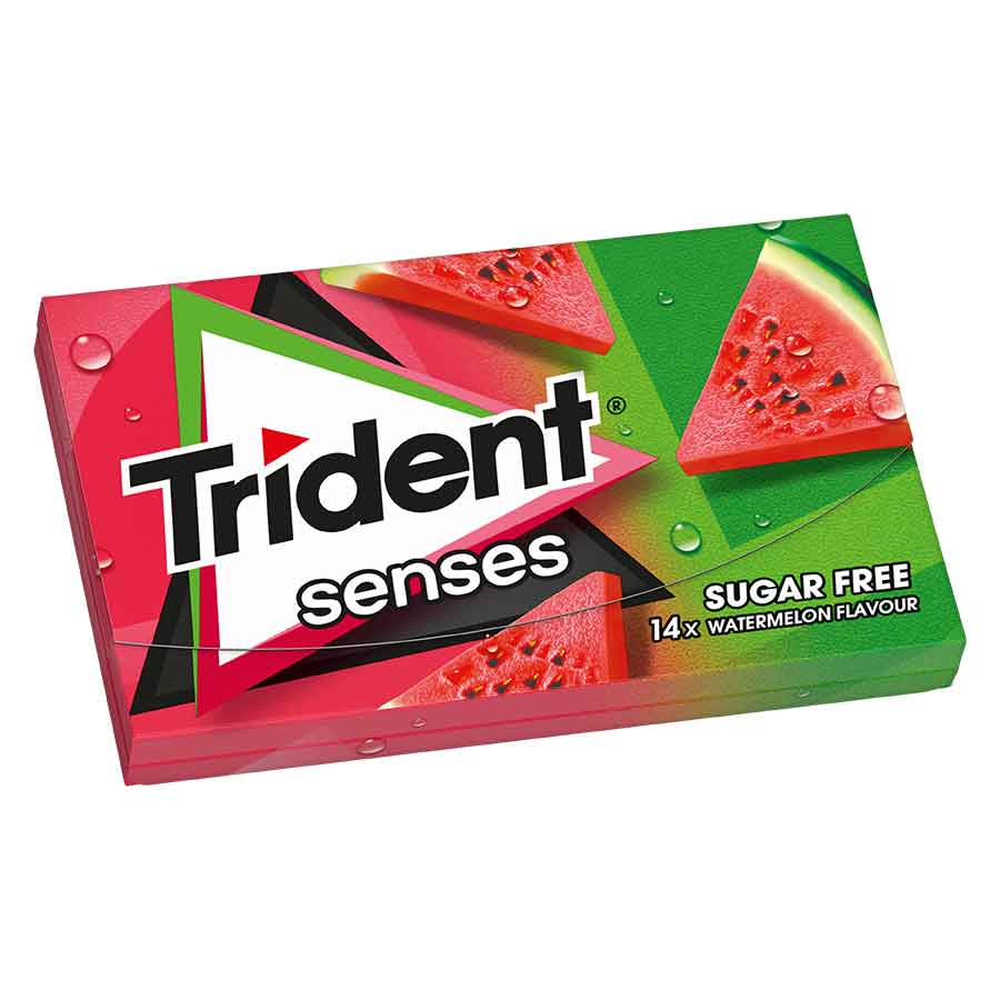 TRIDENT Τσίχλες Senses Καρπούζι 27 g