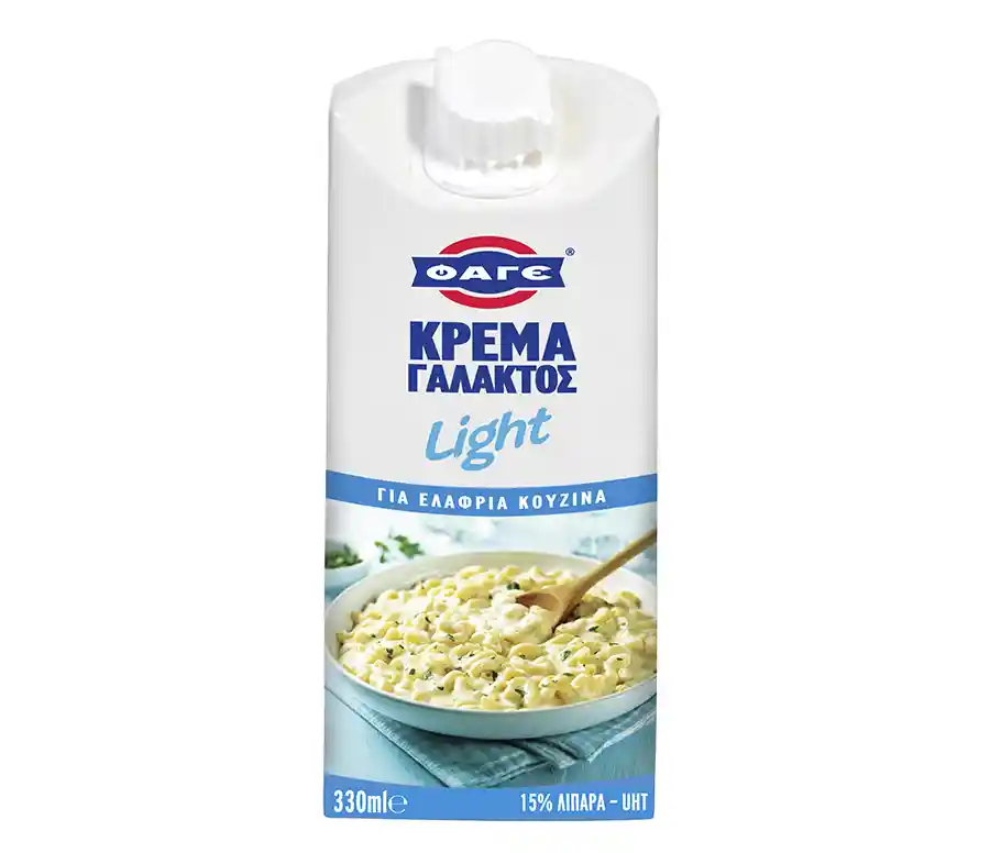 φαγε κρέμα γάλακτος light 330 ml