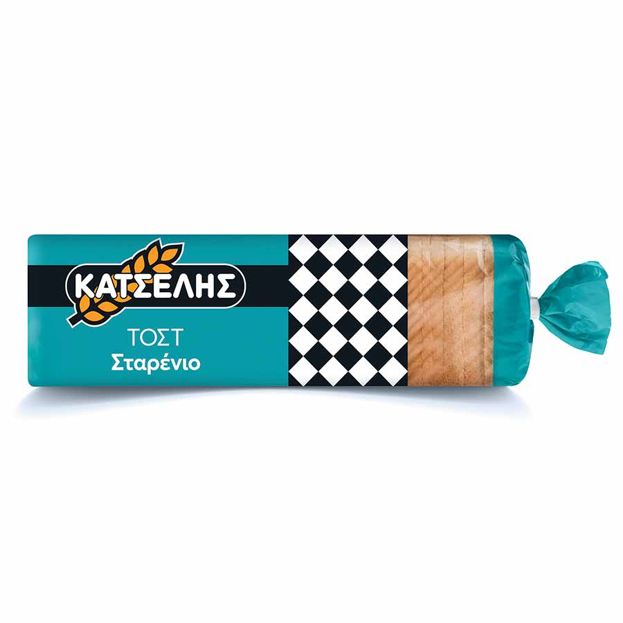 Ψωμί για Τοστ Σταρένιο 720gr