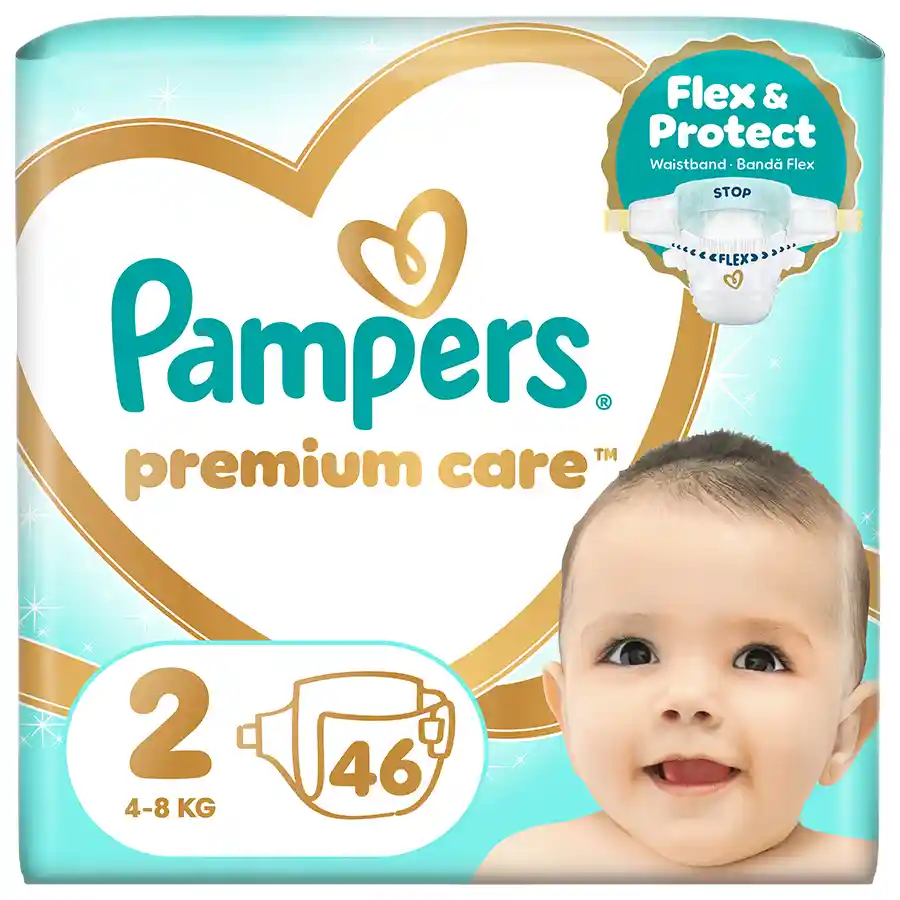 Premium Care Πάνες Νο2 4-8kg 46τεμ