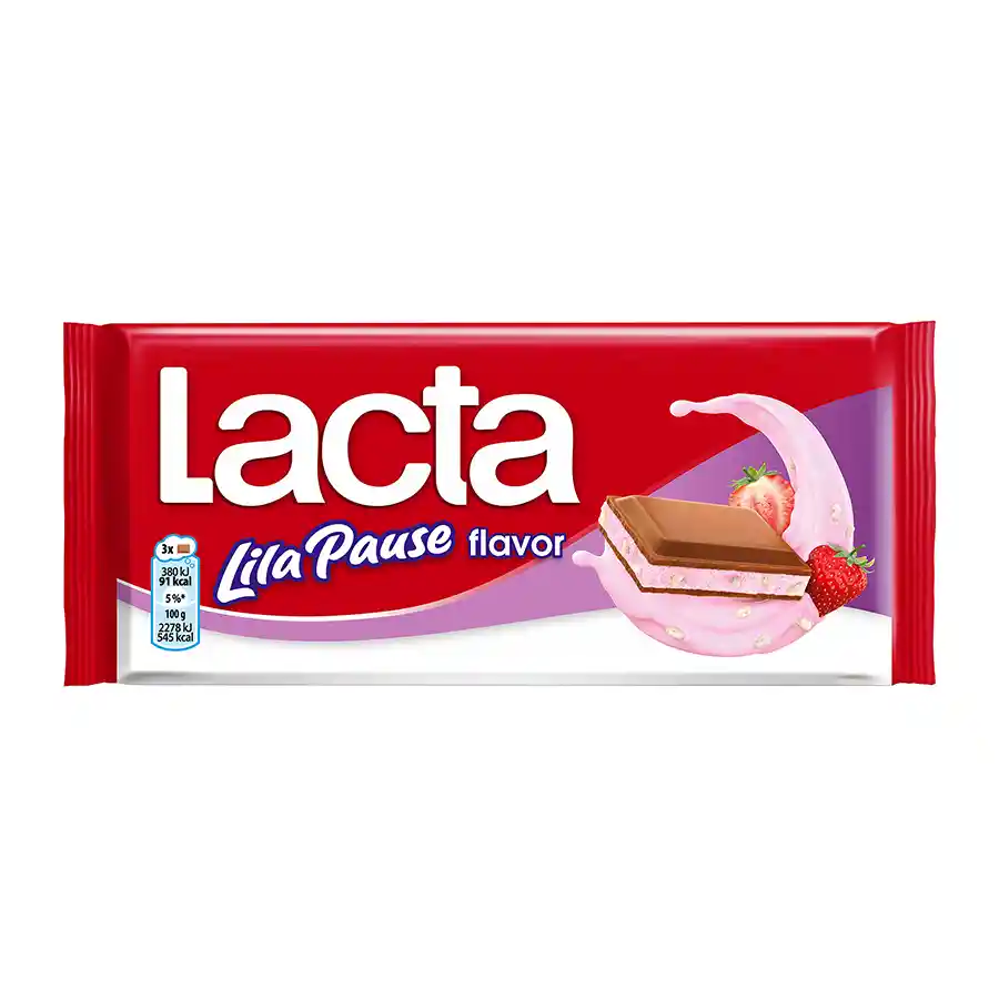 LACTA Σοκολάτα Lila Pause 100 g