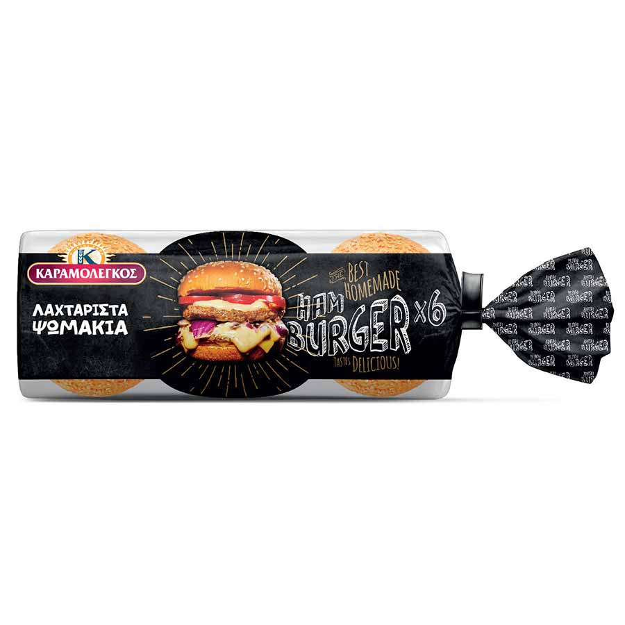 Ψωμάκια Μπέργκερ 6τεμ 480gr