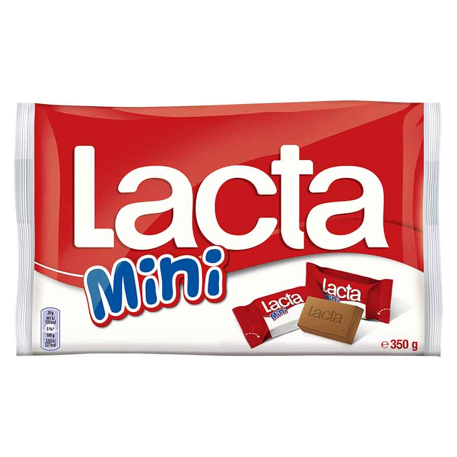 lacta mini σοκολατάκια γάλακτος 350 g