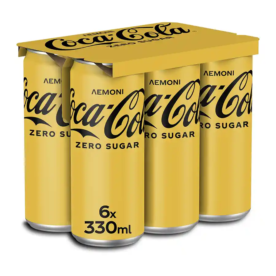 Zero Αναψυκτικό με Λεμόνι Χωρίς ζάχαρη 6x330ml