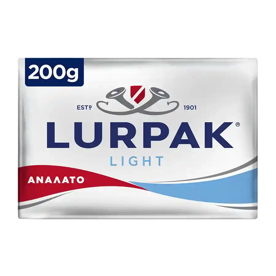 LURPAK Light Βούτυρο Ανάλατο 200 g
