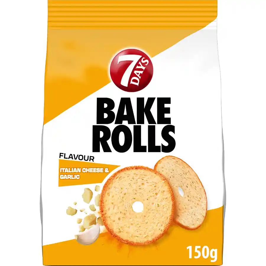 Bake Rolls Mini Σκόρδο Παρμεζάνα 150gr