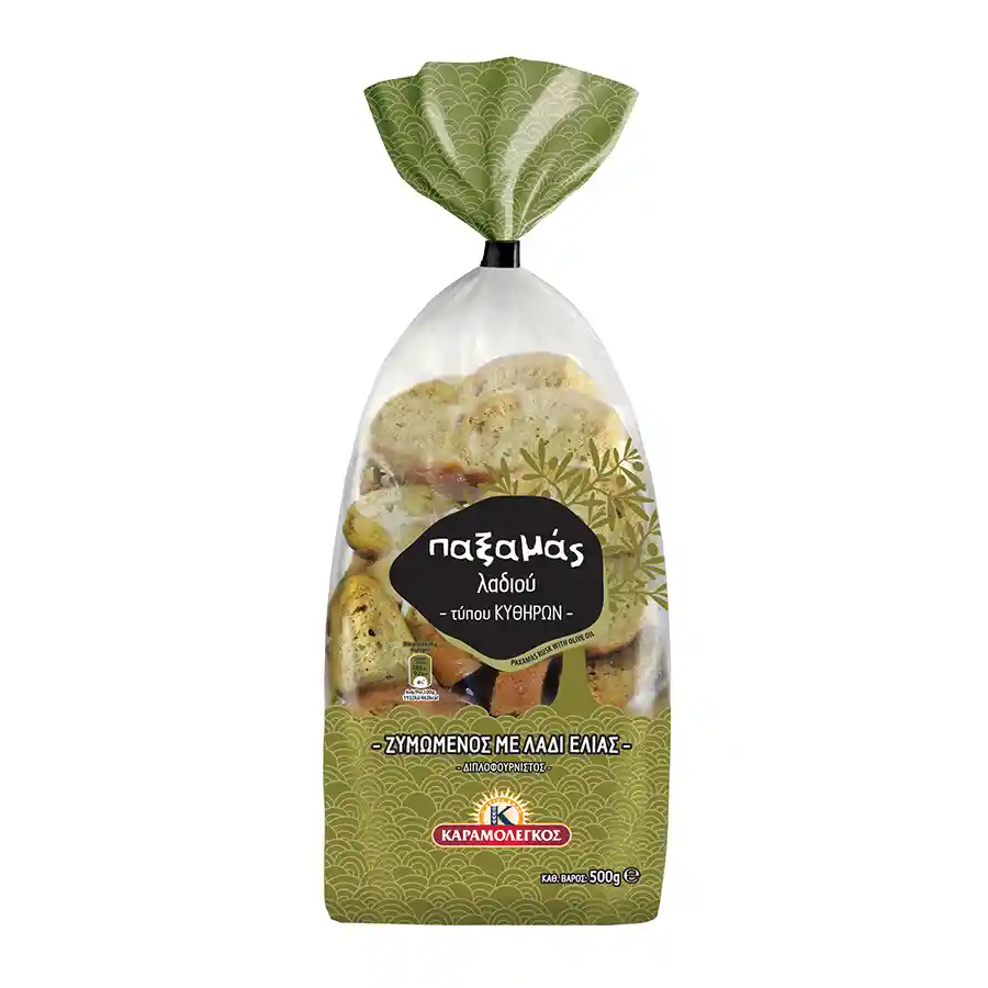Παξαμάς Παξιμάδια Λαδιού Τύπου Κυθήρων 500gr