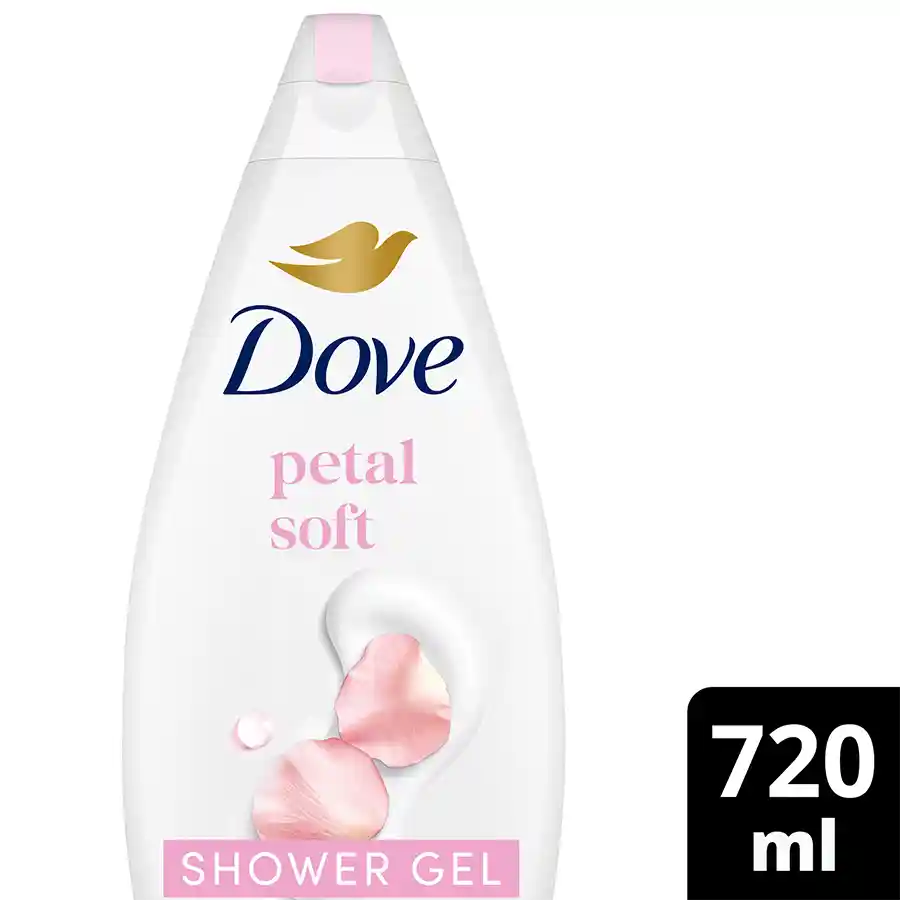 αφρόλουτρο petal soft 720 ml