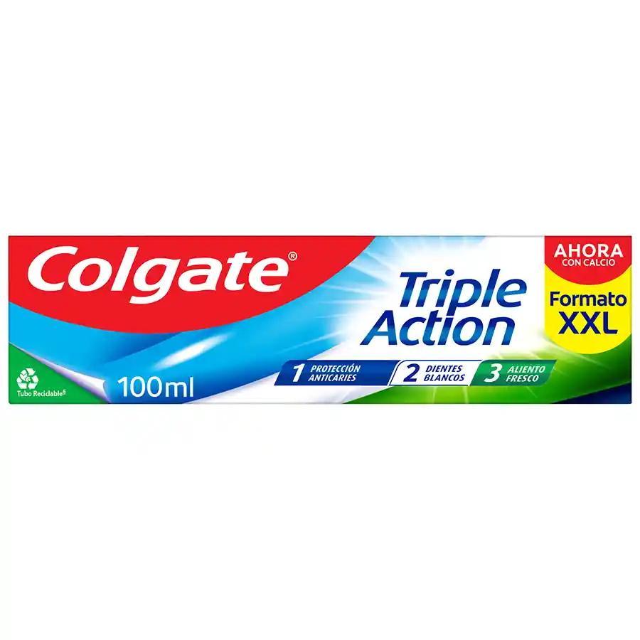 colgate οδοντόκρεμα triple action 100 ml