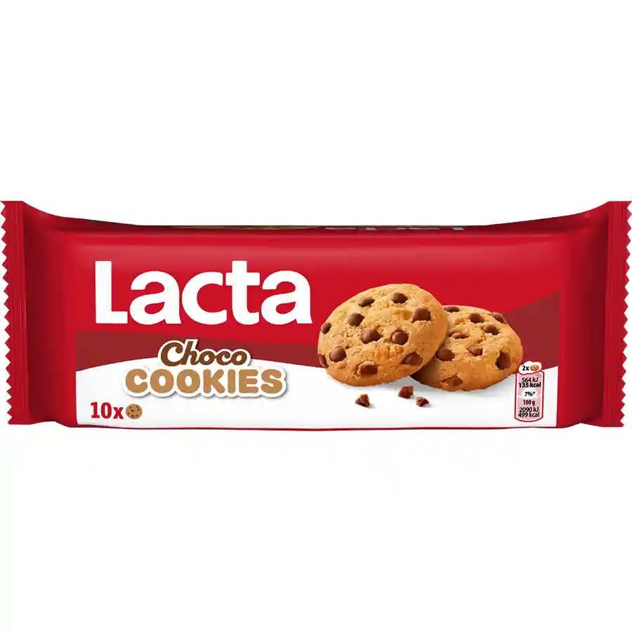 LACTA Μπισκότα Choco Cookies 135 g