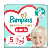 Premium Care Pants Πάνες Βρακάκι Νο5 12-17kg 34τεμ