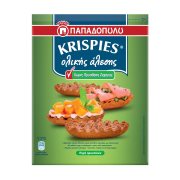 Krispies Παξιμάδια Ολικής Άλεσης Vegan Χωρίς προσθήκη ζάχαρης 200gr
