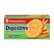 Digestive Μπισκότα Vegan Χωρίς ζάχαρη 250gr