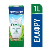Family Γάλα Υψηλής Παστερίωσης Ελαφρύ 1lt