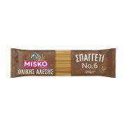 MISKO Σπαγγέτι Ολικής Άλεσης Νο6 500 g