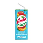 amita φρουτοποτό πορτοκάλι βερίκοκο μήλο 250 ml