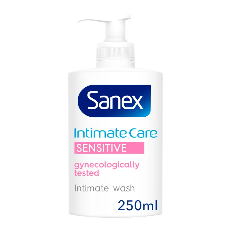 SANEX Intimate Care Sensitive Υγρό Καθαρισμού Για Την Ευαίσθητη Περιοχή 250 ml