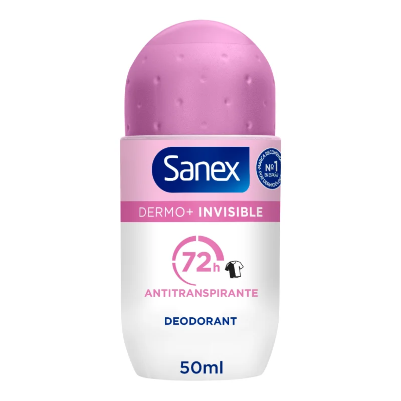 SANEX Αποσμητικό Roll On Dermo Invisible 50 ml