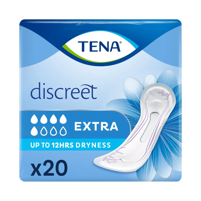 TENA Discreet Σερβιέτες Ακράτειας Extra 20 τεμ.