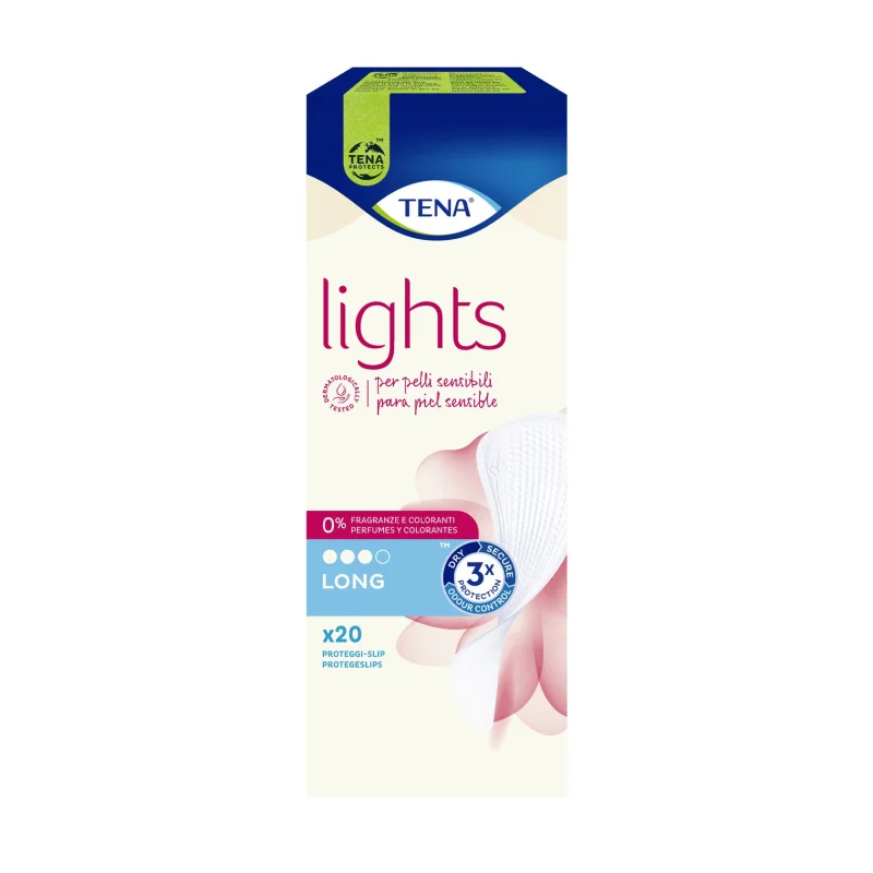 TENA Lights Σερβιετάκια Ακράτειας Long 20 τεμ.