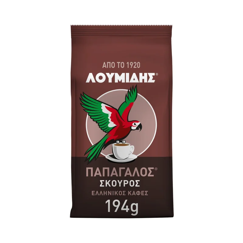 ΛΟΥΜΙΔΗΣ ΠΑΠΑΓΑΛΟΣ Σκούρος Καφές Ελληνικός 194 g
