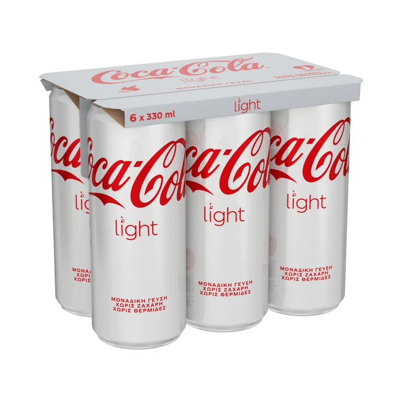 Light Αναψυκτικό Χωρίς ζάχαρη 6x330ml