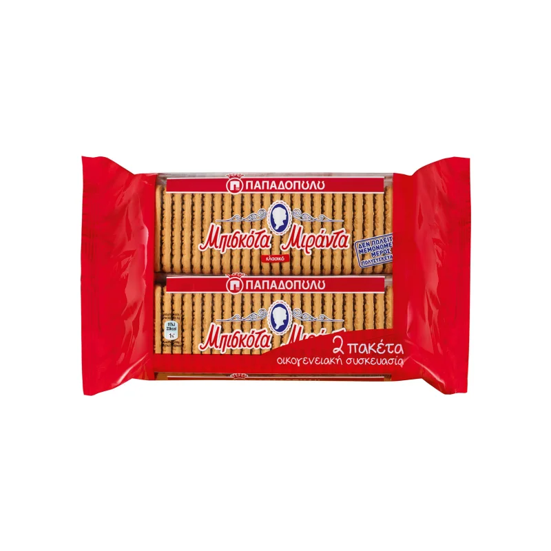 ΠΑΠΑΔΟΠΟΥΛΟΥ Μιράντα Μπισκότα 2 × 250 g