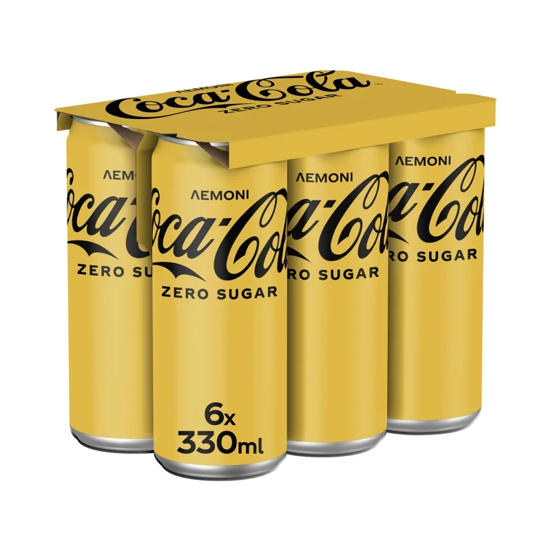 Zero Αναψυκτικό με Λεμόνι Χωρίς ζάχαρη 6x330ml