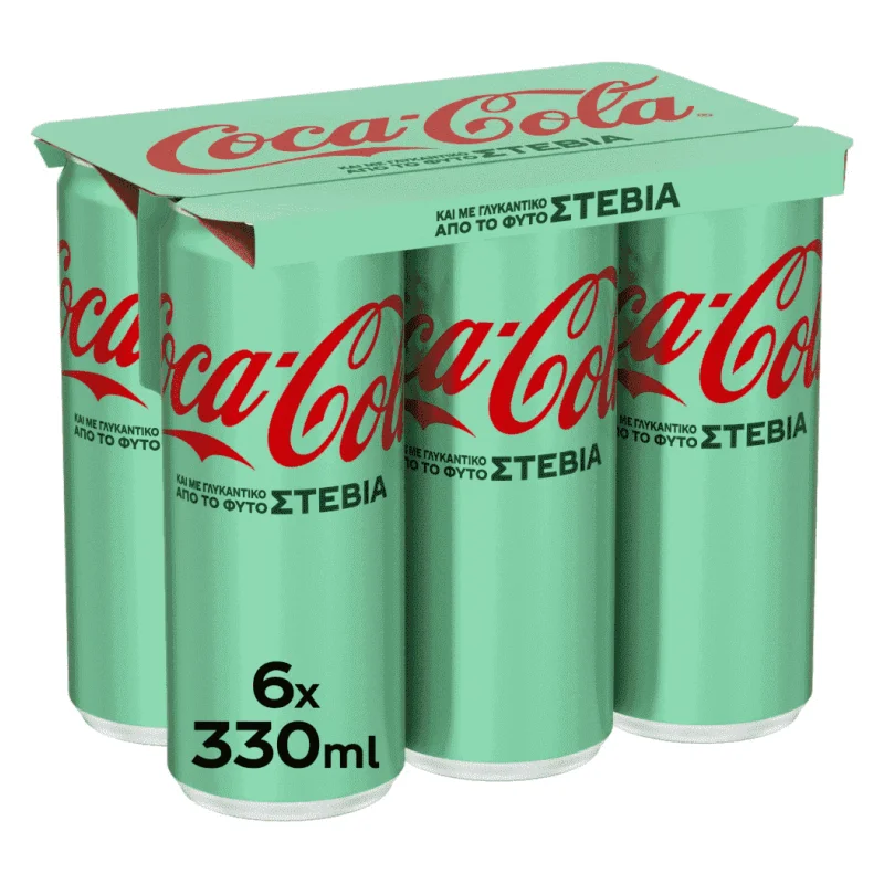 Αναψυκτικό με Στέβια 6x330ml