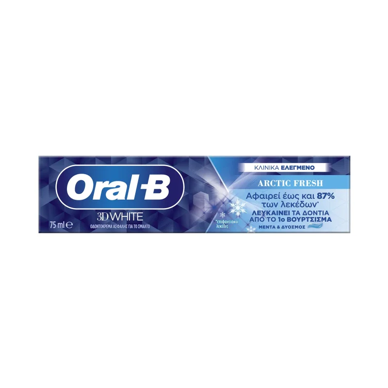 ORAL-B Οδοντόκρεμα 3D White Arctic Fresh 75 ml