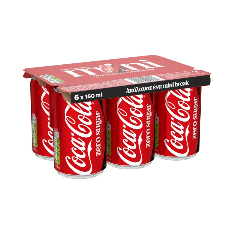 Zero Αναψυκτικό Χωρίς ζάχαρη 6x150ml
