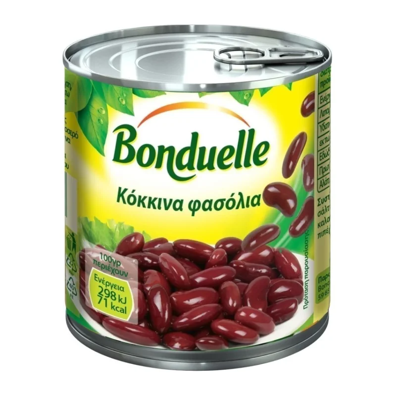 bonduelle φασόλια κόκκινα 200 g