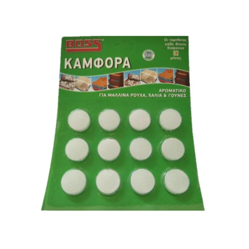 boss καμφορά 12 τεμ.