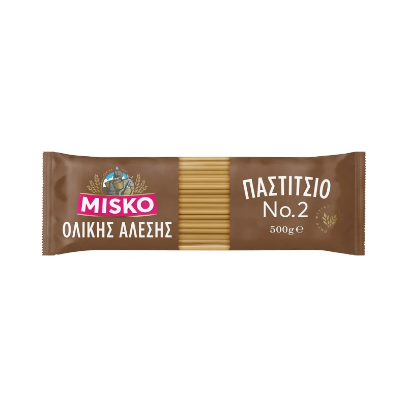 misko παστίτσιο νο2 ολικής άλεσης 500 g
