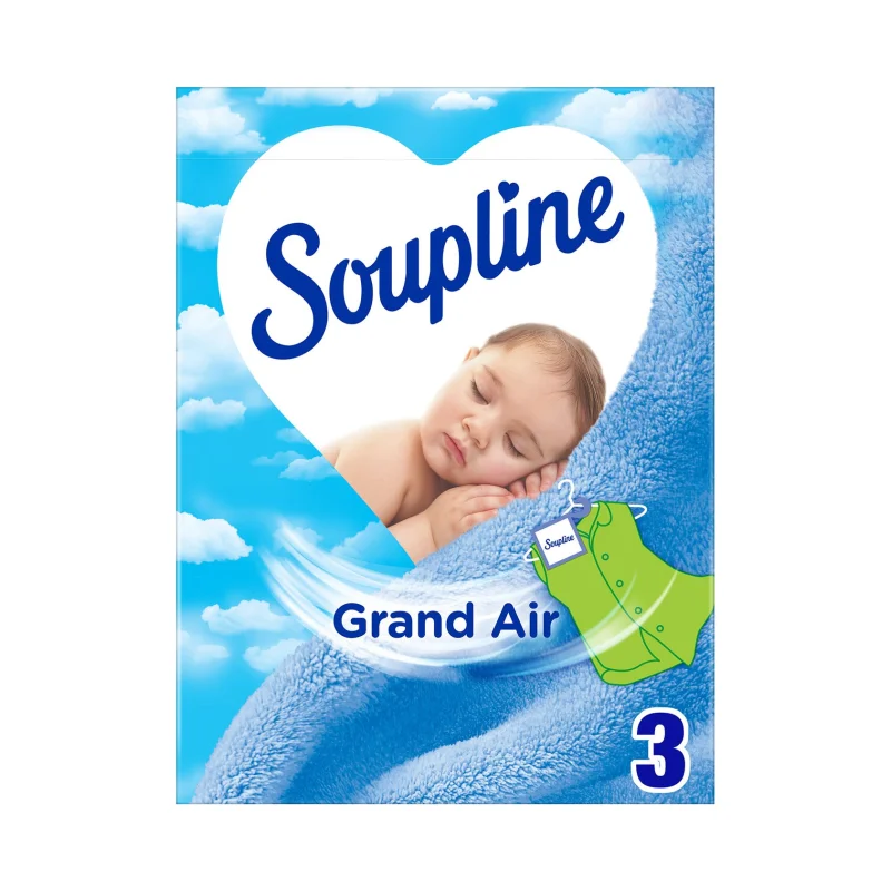soupline αρωματικά φακελάκια για ντουλάπες φρεσκάδα εξοχής 3 τεμ.