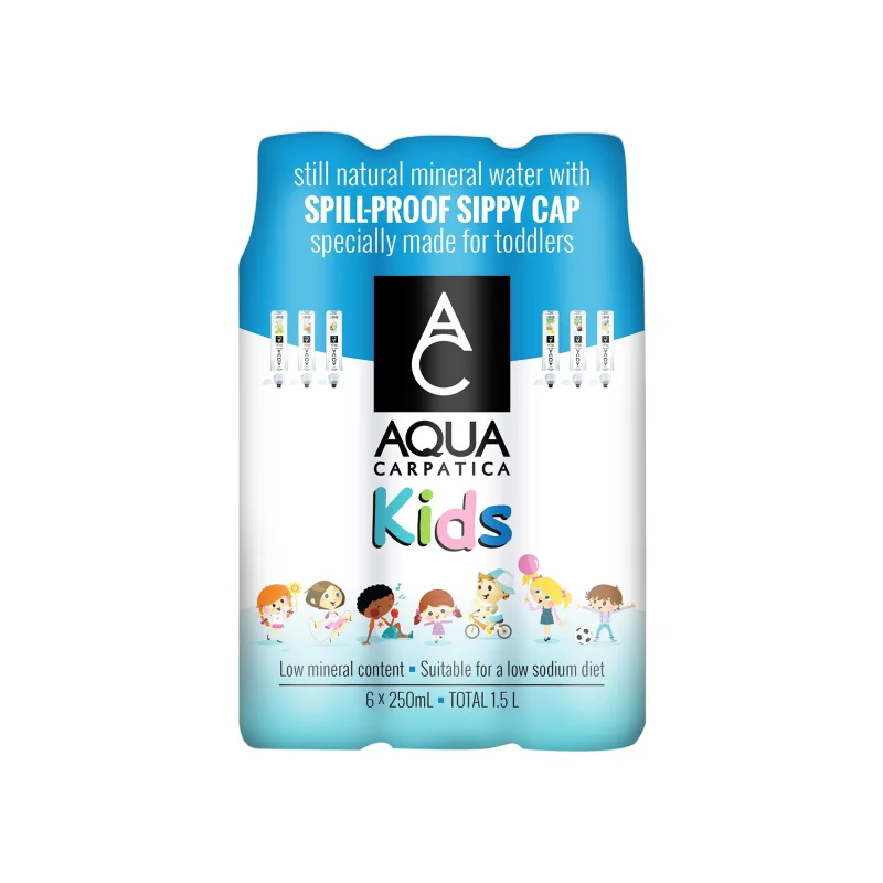 νερό φυσικό μεταλλικό kids 6 × 250 ml