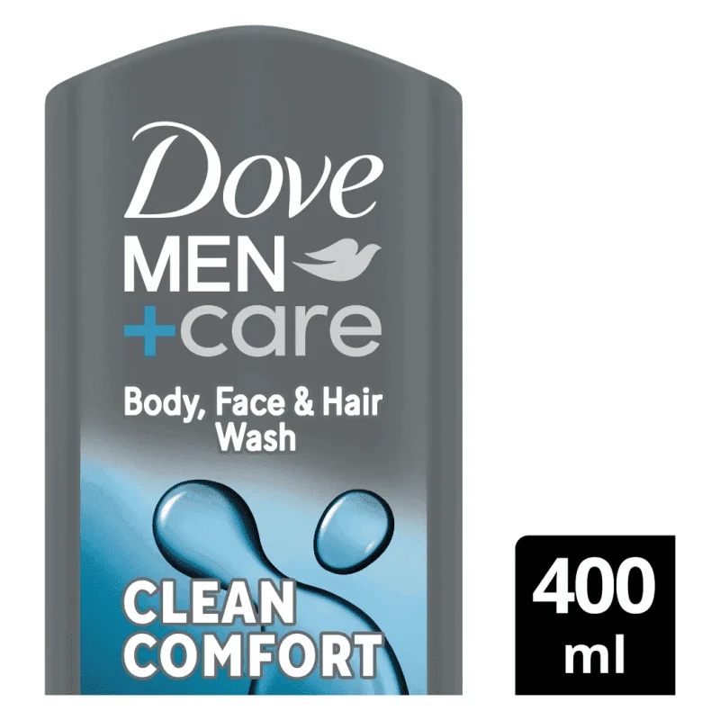 dove men αφρόλουτρο clean comfort 400 ml