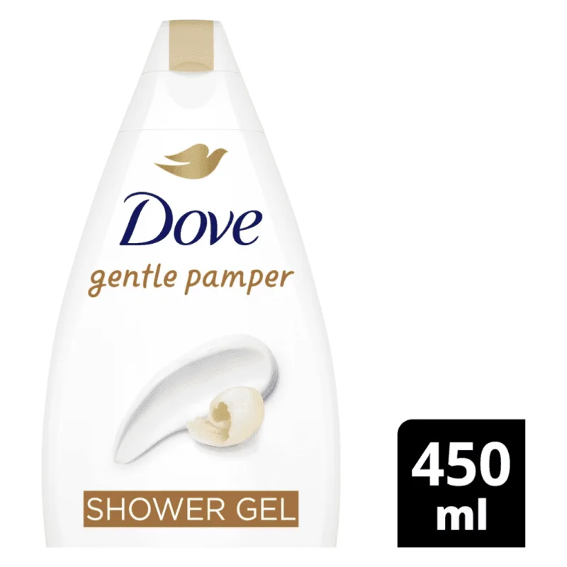 αφρόλουτρο gentle pamper 450 ml