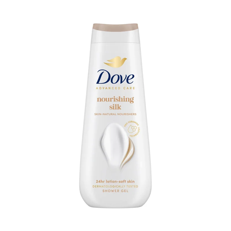 dove advanced care αφρόλουτρο nourishing silk . 600 ml