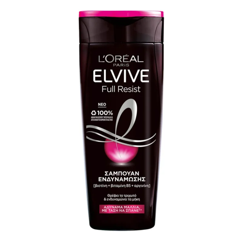 elvive σαμπουάν δράση αργινίνης 400 ml
