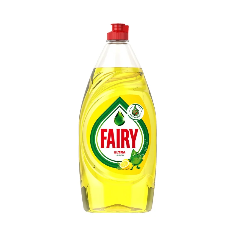 fairy ultra απορρυπαντικό πιάτων υγρό λεμόνι 900 ml