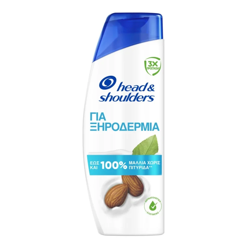 head & shoulders σαμπουάν ενυδάτωσης 330 ml