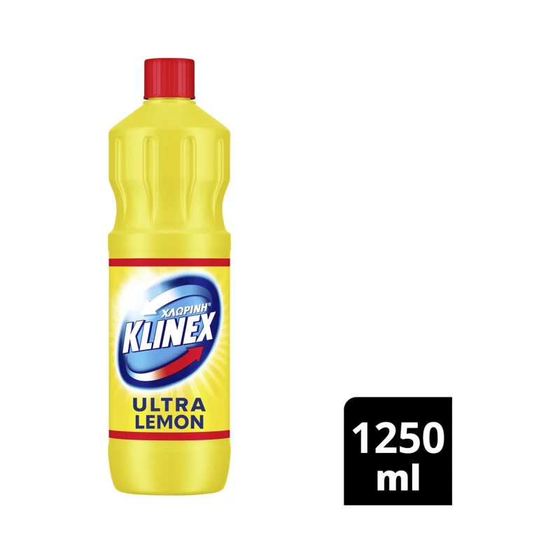 klinex ultra χλωρίνη λεμόνι 1,25 L